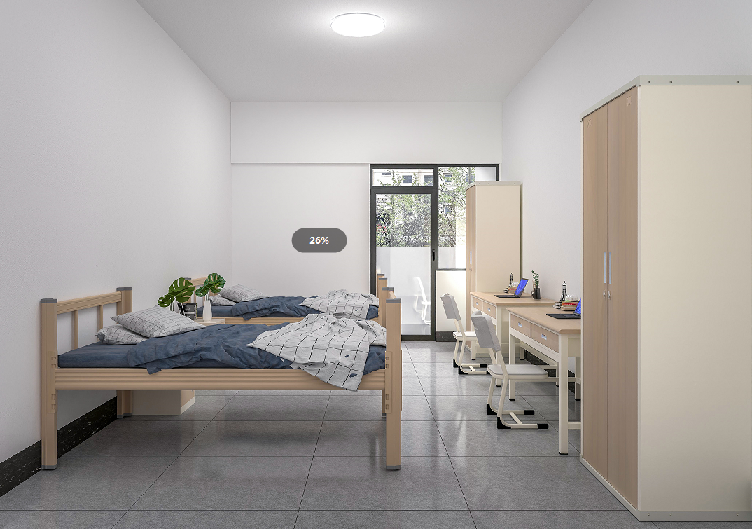 单层铁床铁柜配置方案